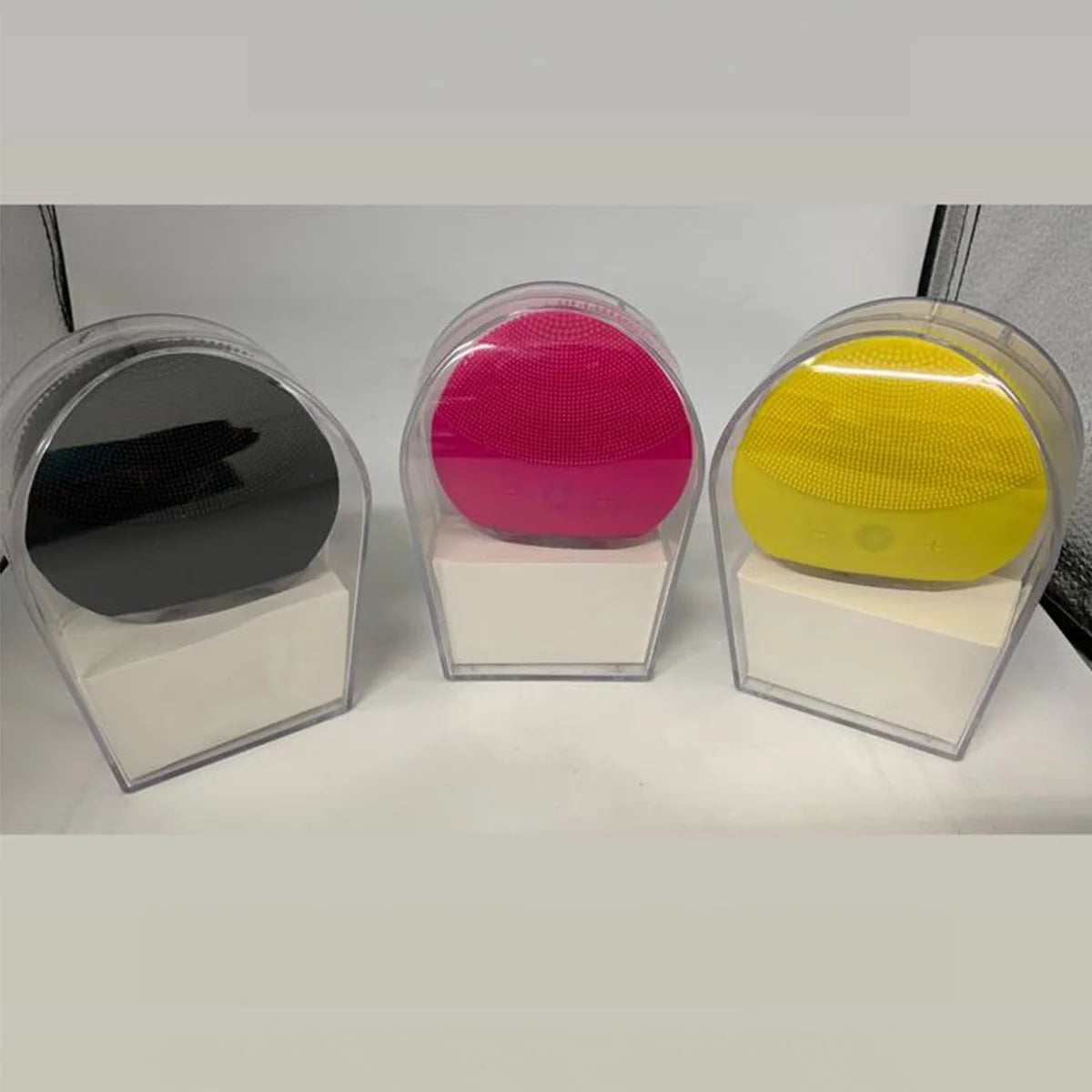 Escova Elétrica para Limpeza Facial com Esponja