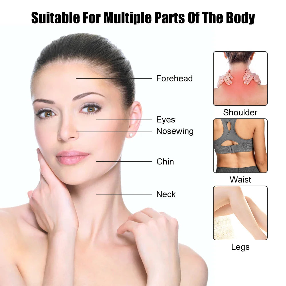 1PC Guasha Scraping Massage Scraper Face Massager Gua Sha Board Stainless Steel Body Muscle Relaxing Scraping Board Massage Tool