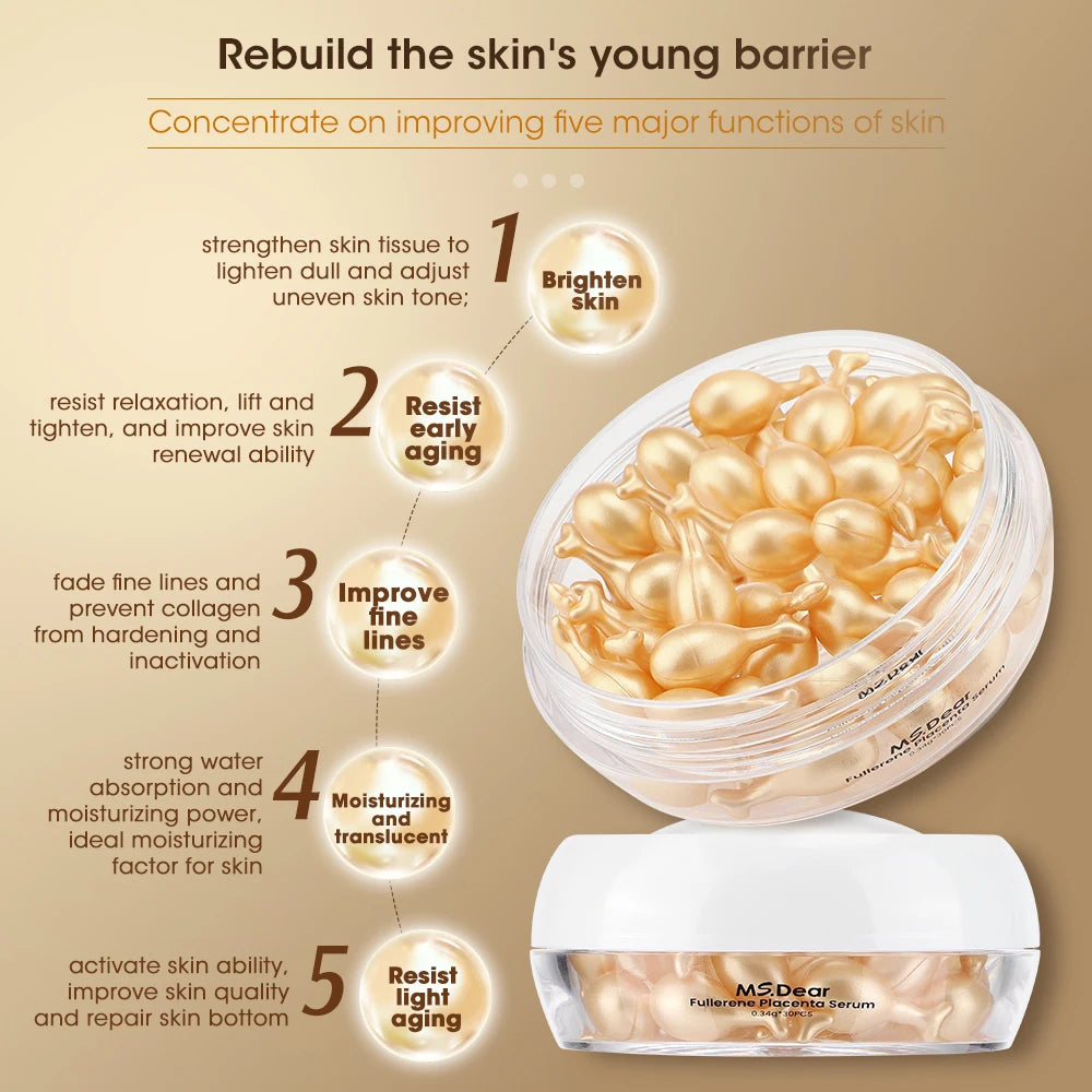 Sérum para Cuidado Facial com Colágeno