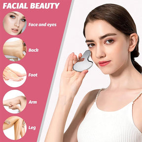 Gua Sha Massageador Facil em Aço Inoxidável