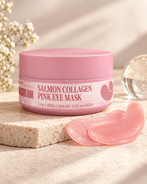 Patches de Colágeno para Área dos Olhos Salmon Collagen Pink – 30 Pares