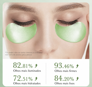 Máscara de Olhos de Colágeno com Aloe Vera