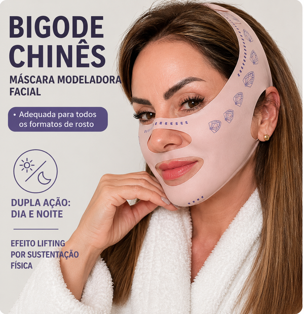 Faixa Facial Modeladora para Efeito V-Lift