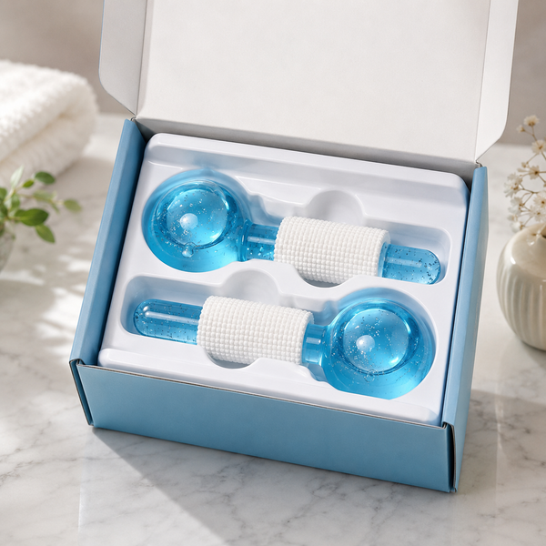 Massageador Facial Esfera de Gelo Ice Wave