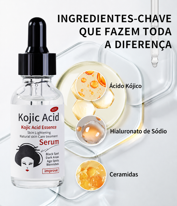 Gel esfoliante de ácido kójico