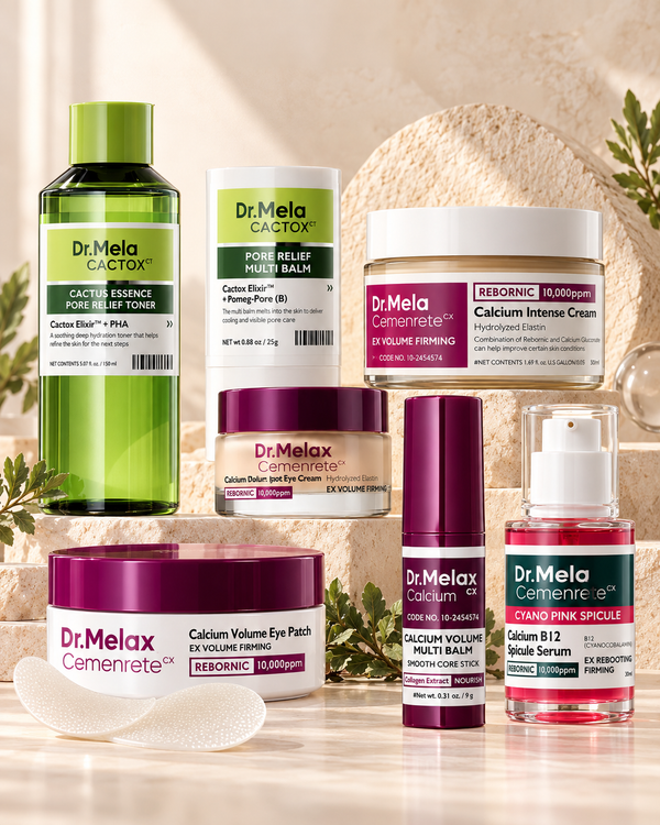 Produtos Dr.Melaxin – Cuidados para Poros, Firmeza e Área dos Olhos
