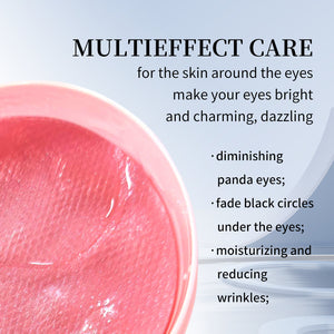 Patches de Colágeno para Área dos Olhos Salmon Collagen Pink – 30 Pares
