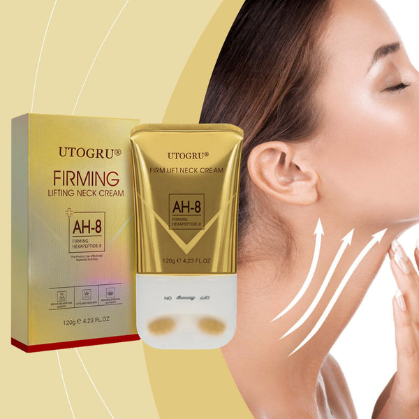 Creme para Pescoço com Peptídeos e Massageador Roll-On – Hidratação Intensiva e Cuidado Diário