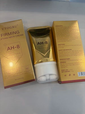 Creme para Pescoço com Peptídeos e Massageador Roll-On – Hidratação Intensiva e Cuidado Diário
