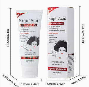 Gel esfoliante de ácido kójico