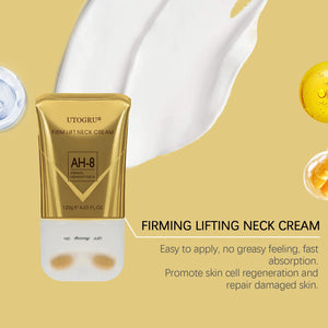 Creme para Pescoço com Peptídeos e Massageador Roll-On – Hidratação Intensiva e Cuidado Diário