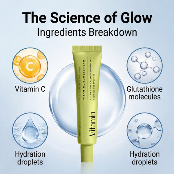 Vitamin C Booster Shot Serum Vitamin C Cream Essence Moisturizing And Delicate