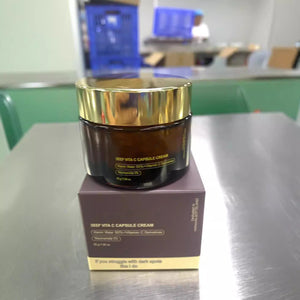Creme Facial com Cápsulas de Vitamina C (VC) – Uniformiza o Tom da Pele e Promove Luminosidade