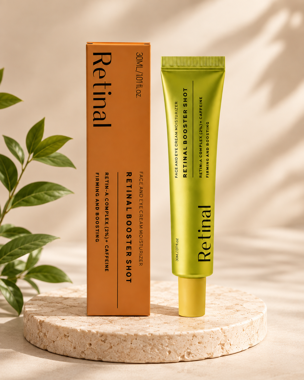 Retinal Booster Shot – Creme para Rosto e Área dos Olhos | 30 ml