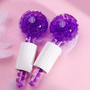 2Pcs Globos Congelador de LCE para tratamentos faciais