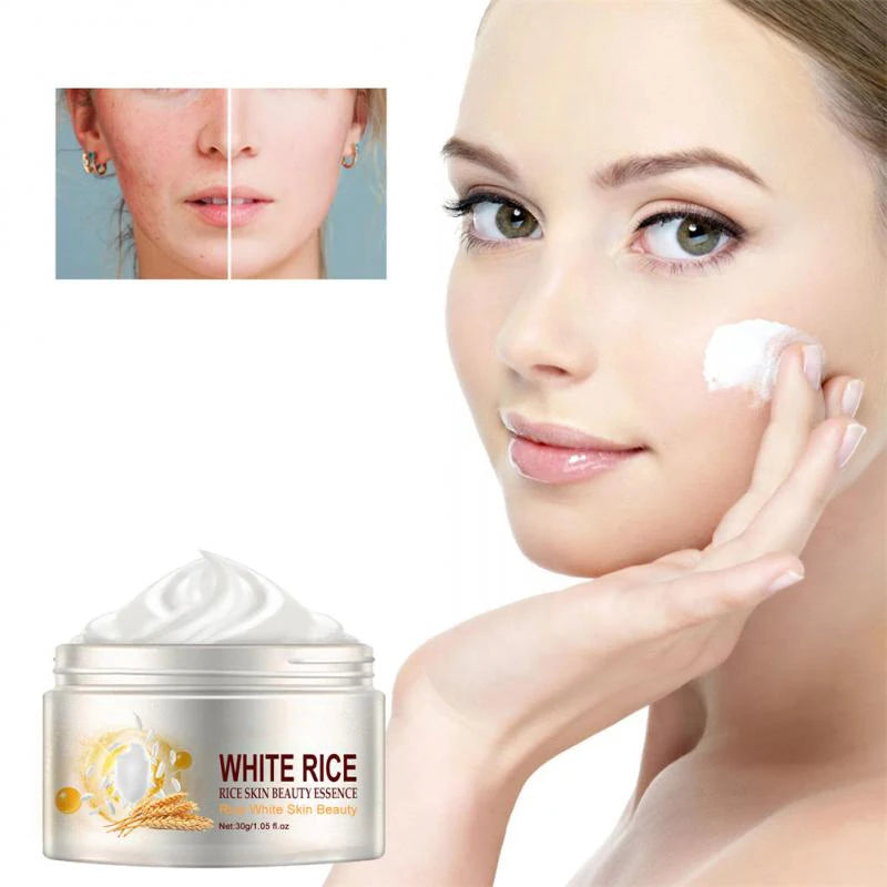 Creme Facial Anti-rugas de arroz branco