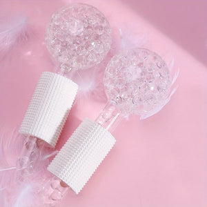 2Pcs Globos Congelador de LCE para tratamentos faciais