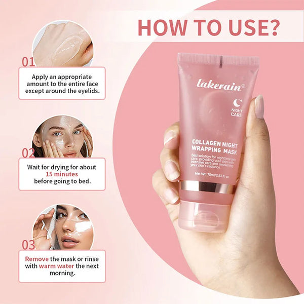 Máscara Facial de Colágeno